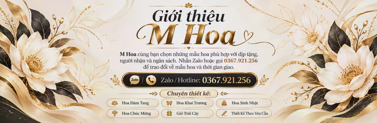 Ảnh bìa Shop hoa tươi Xã Bình Thanh Hưng Yên - Chọn hoa gửi đúng tâm tình